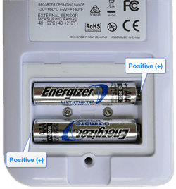 Ersetzen der Batterie LogTag Anleitung 4